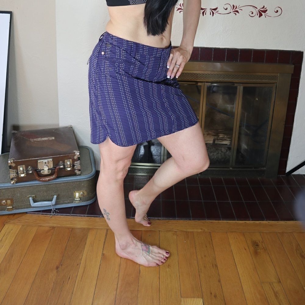 Lole skort skirt athletic fitness blue - Picture 2 of 8